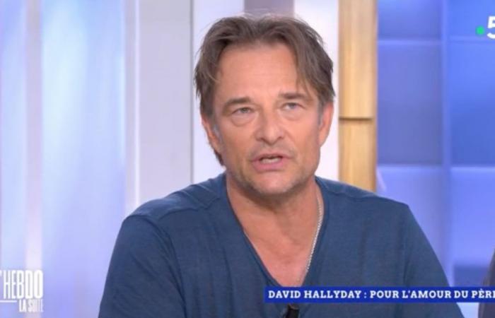 David Hallyday drops the name of the actor he would see playing him in the biopic on Johnny Hallyday
