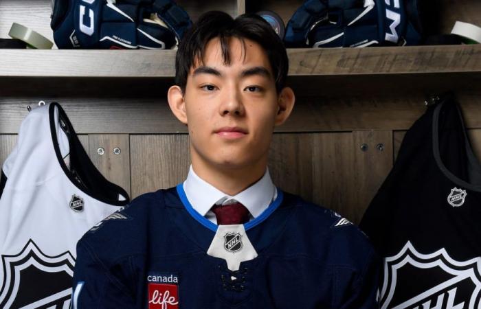 He makes history in the draft for a Chinese player