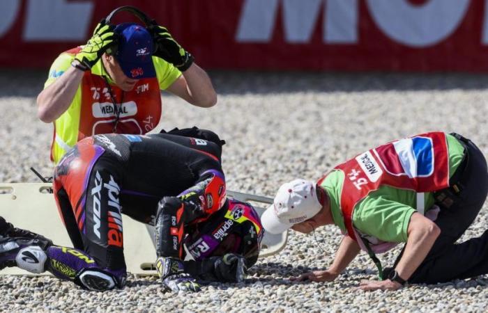 Two riders withdraw from the MotoGP Dutch GP, a big blow for a team