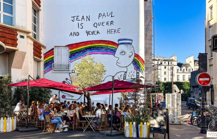 Jean Paul Gaultier Celebrates Pride Month With an Arty Mural in His Image – Last Day