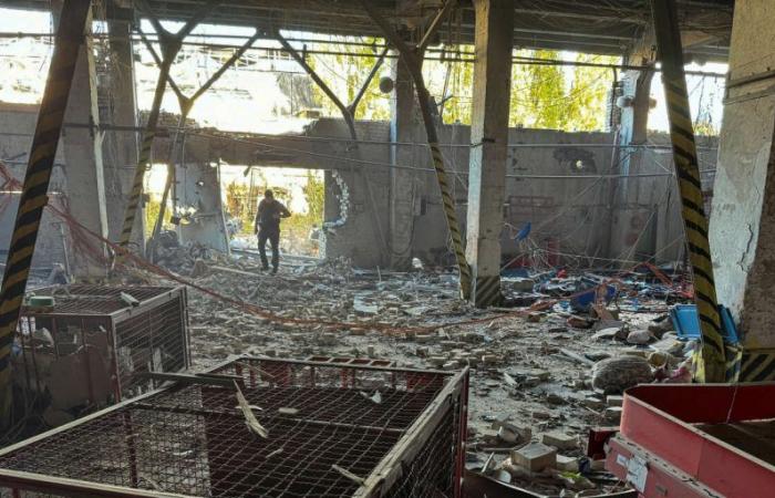 One dead, nine injured in bombing of postal centre in Kharkiv