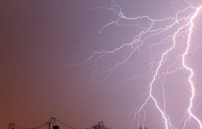Warning: risk of violent thunderstorms on Sunday