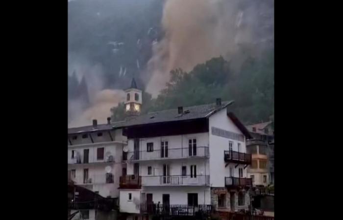 Italy: the north of the country hit by violent bad weather, villages trapped by rising waters