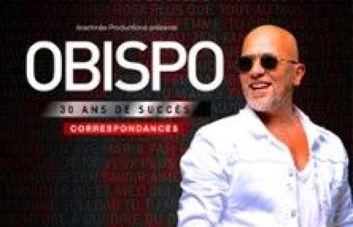Obispo Concert – Correspondences – Tour in Nice 2024