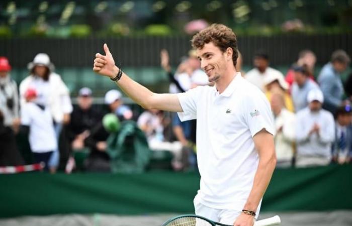 Ugo Humbert defeats Alexander Shevchenko in five sets in Wimbledon first round
