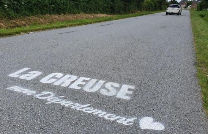 The roads of Creuse are getting dressed a week before the Tour de France passes by