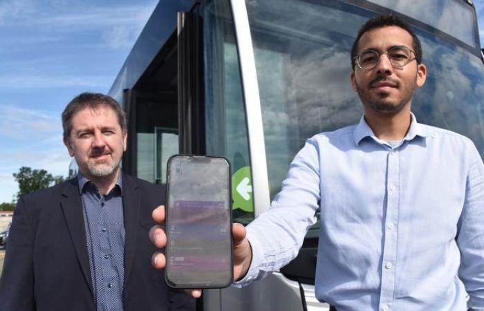 An application soon to be implemented in Drouais to track your bus… and not miss it