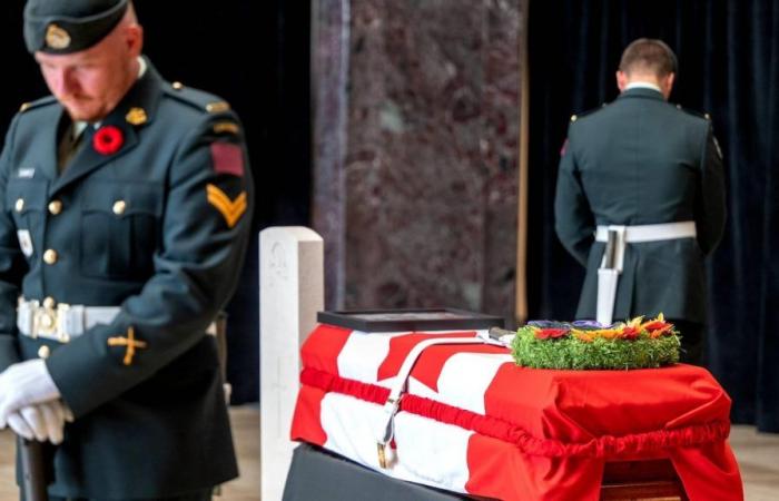 In Newfoundland, we pay tribute to the unknown soldier, who will be buried on Monday