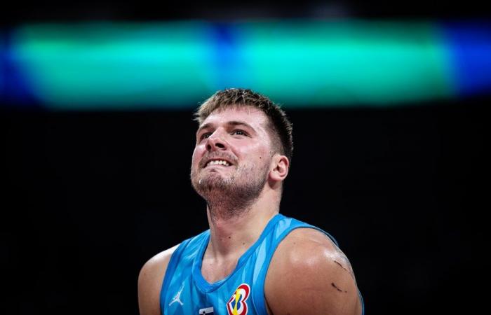Luka Doncic with Slovenia for the TQO