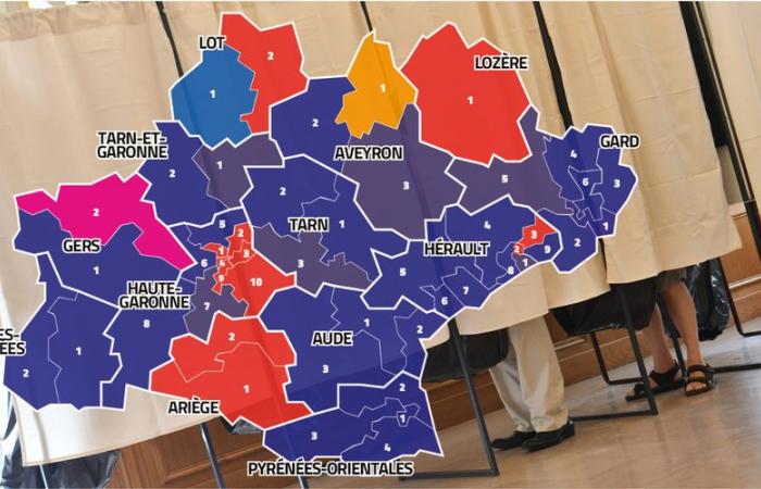 Legislative elections 2024: the complete results of the candidates in your constituency in Gard, Hérault, Lozère and Aveyron
