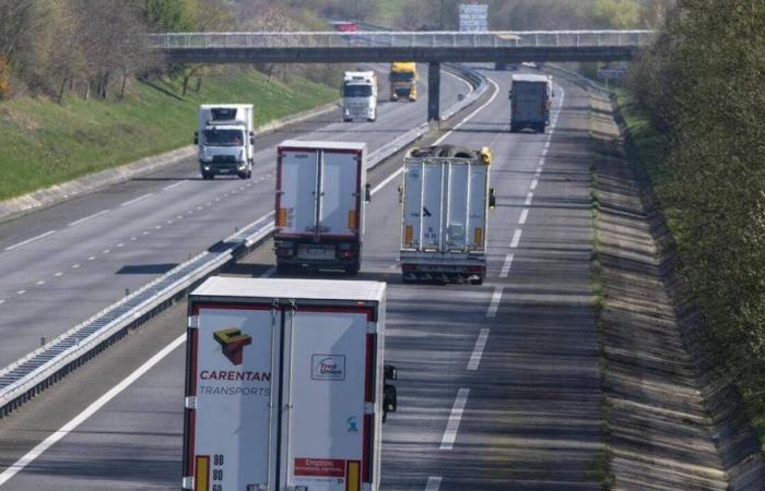 Accident between truck and car on the A87 between La Roche-sur-Yon and Angers: traffic cut