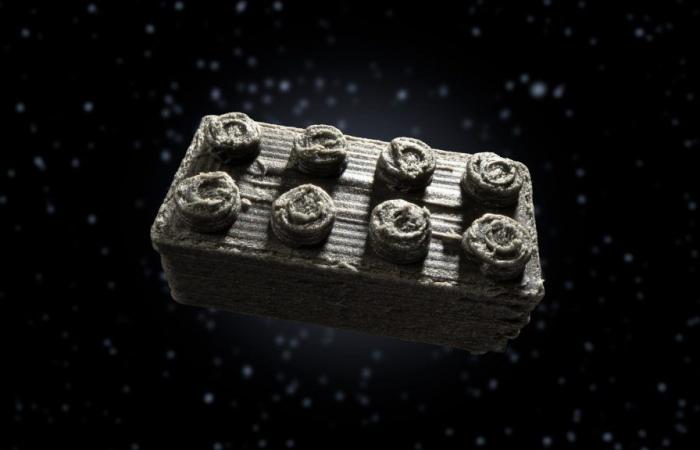 LEGO and ESA create meteorite bricks to build on the moon