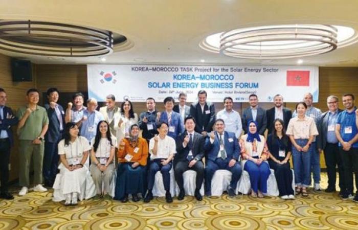 And two for the Korea-Morocco Solar Energy Industrial Tour – Today Morocco