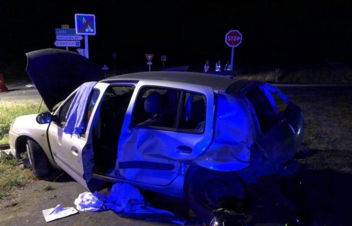 Drunk, he crashes into a car near Châteaubriant, three injured