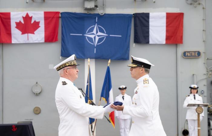 TOULON: France hands over command of SNMG2 to Canada