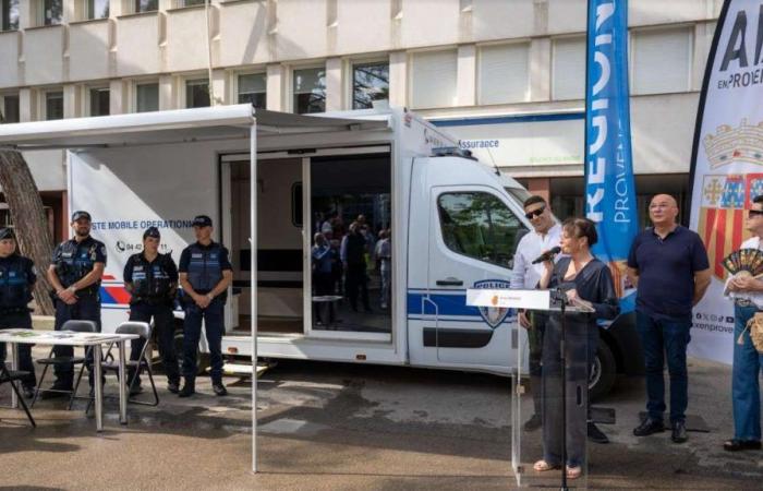 Aix-en-Provence inaugurates its municipal police operational mobile post