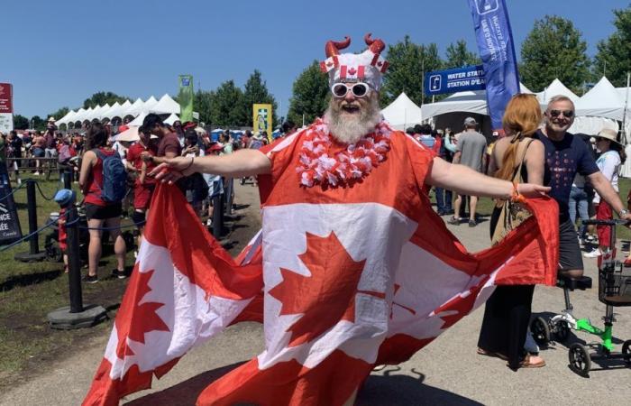 [En images] The capital celebrates Canada Day