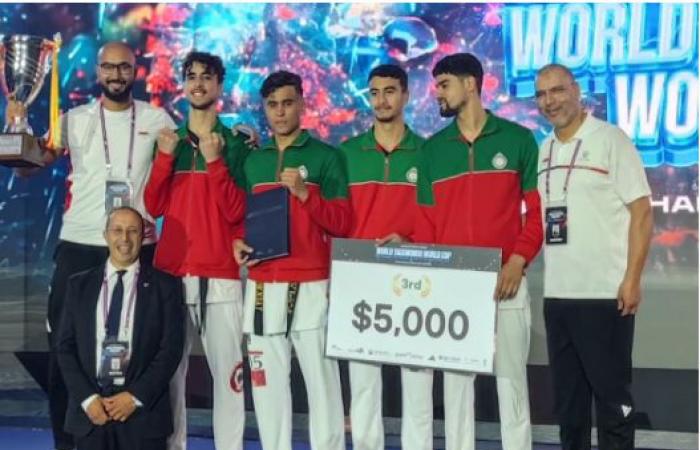 Taekwondo/Team World Cup in South Korea: Morocco 3rd and Driss El Hilali appointed member of the supervision committee