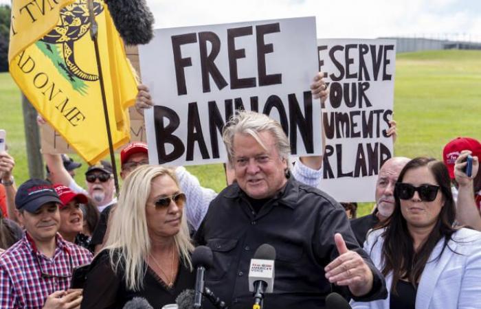 Former Trump advisor Steve Bannon begins serving prison sentence