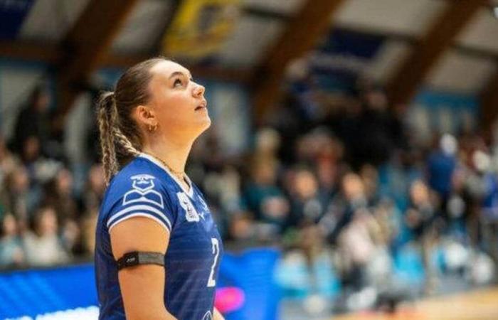 Volleyball. With Alexandra Godey, Quimper Volley 29 holds its pair of passers