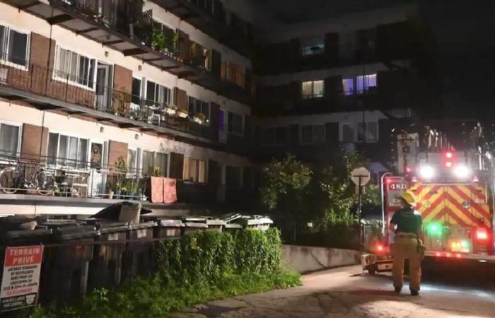 Residential building targeted by arson attack in Montreal