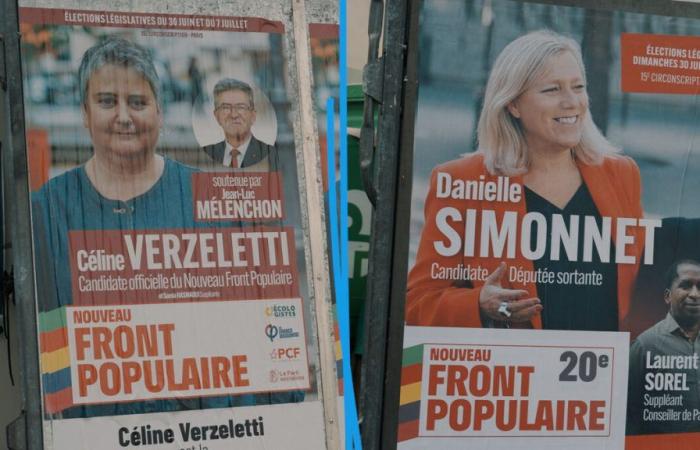 VIDEO. Legislative elections: when two New Popular Front candidates face off in Paris for the 2nd round