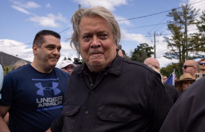 Steve Bannon, former adviser to Donald Trump, went to prison to serve his sentence