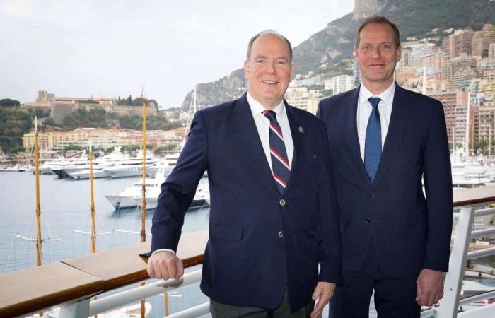 Prince Albert II present in Florence for the Grand Départ
