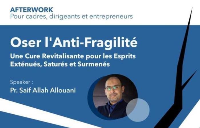 Afterwork: “Dare to Anti-Fragility: A Revitalizing Cure for Exhausted, Saturated and Overworked Minds” – Consonews