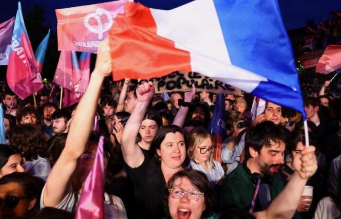 in Paris, tidal wave for the New Popular Front