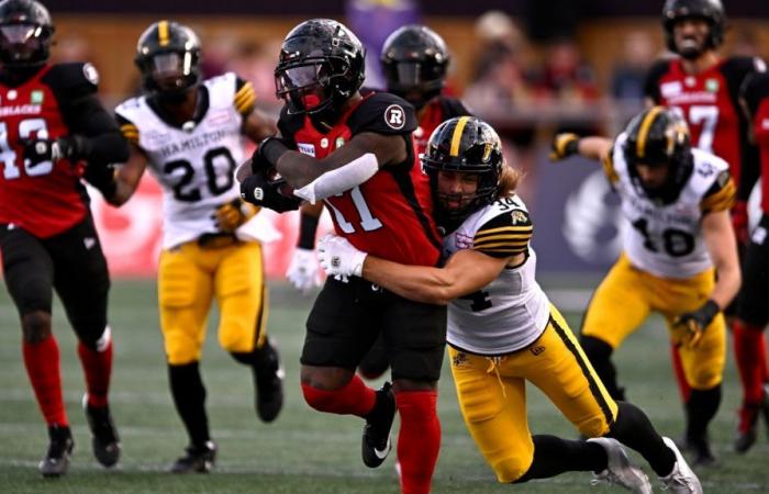 CFL: Red and Blacks win in extremis, 24 to 22 against the Tiger-Cats