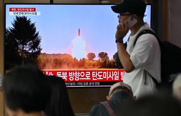 North Korea fires two short-range ballistic missiles