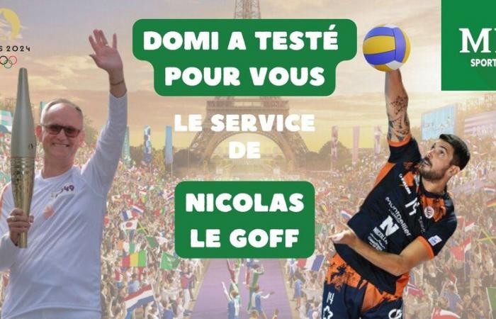 VIDEO. Paris 2024 Olympic Games: “We tested for you” the service of Nicolas Le Goff, Olympic volleyball champion