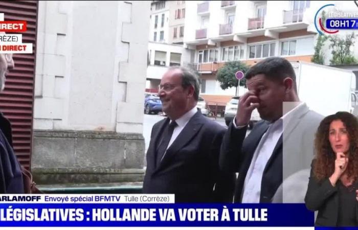 François Hollande made a big blunder on the day of the legislative vote! He was “caught” in front of the cameras