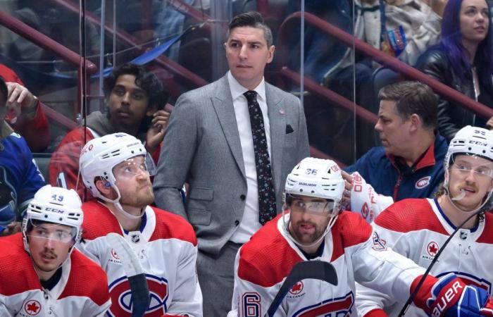 Alex Burrows will not be back behind the Canadiens bench