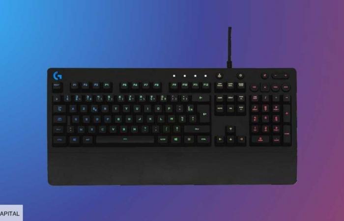 This Logitech gaming keyboard at almost half price at Amazon will delight gamers