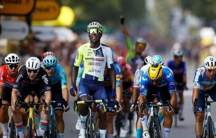 Tour de France 2024. The classification of the 3rd stage, won by Biniam Girmay