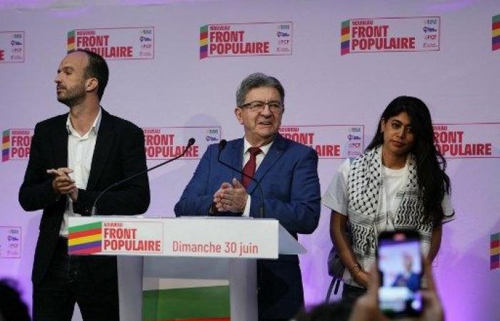 What is a keffiyeh, worn by Rima Hassan during Jean-Luc Mélenchon’s speech?