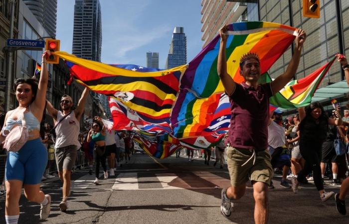 Thousands gather in downtown Toronto for Pride parade