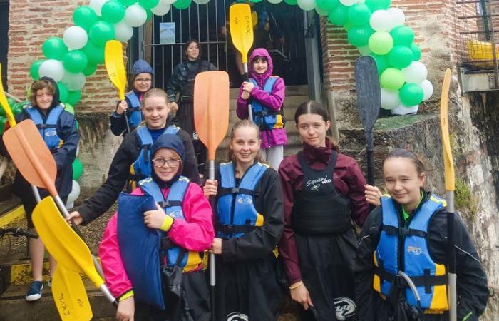 Villeneuve-sur-Lot. The canoe-kayak club celebrated its 20th anniversary