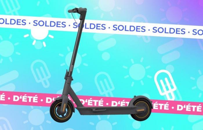 The very durable Ninebot Max G30E II scooter costs €300 less during the sales