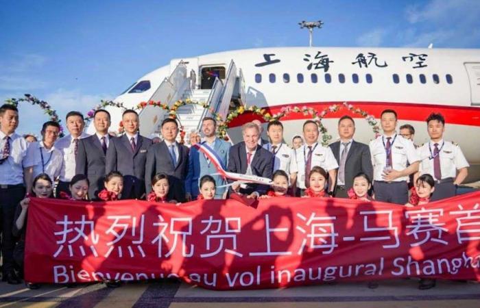 Marignane Airport: inauguration of the Shanghai line