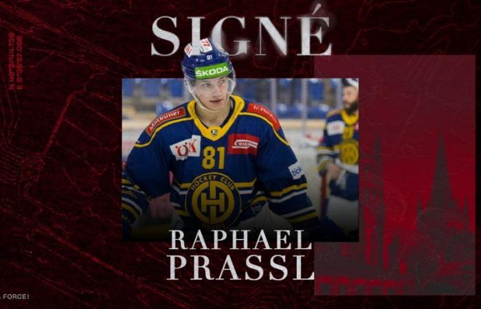 Raphael Prassl s’engage au Lausanne Hockey Club – Lausanne HC