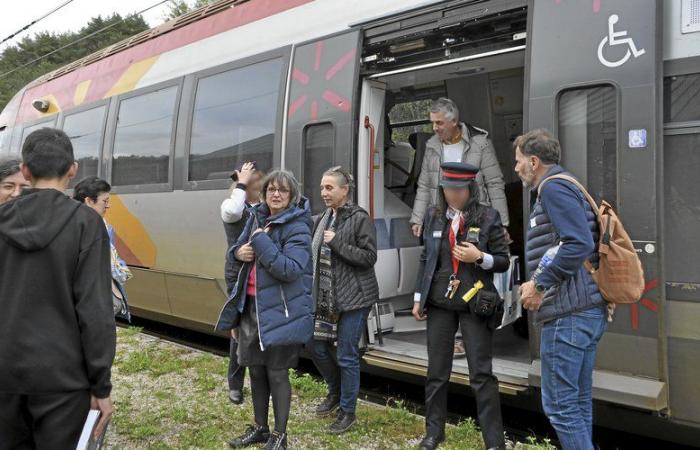 The ECO-Metro trains return to Millau station and are full of new features