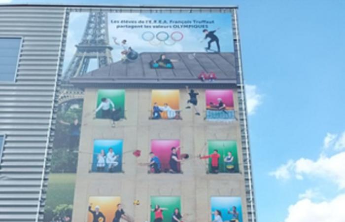 Paris 2024 Olympics, these students near Chartres have values ​​and show them in XXL!