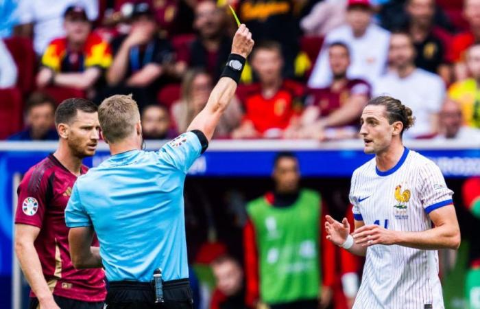 Rabiot “disgusted” by his yellow card which deprives him of the quarter-finals