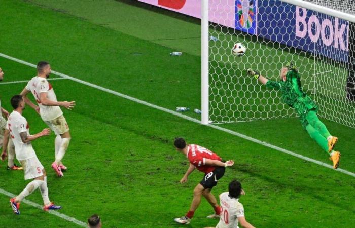 Austria-Turkey (1-2): video of Turkish goalkeeper Günok’s exceptional save in the last minute