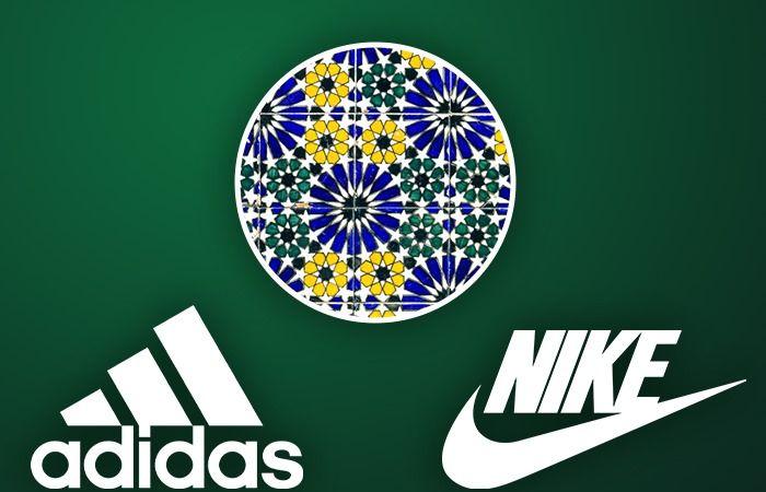 Moroccan zellige, the subject of commercial conflict between Nike and Adidas