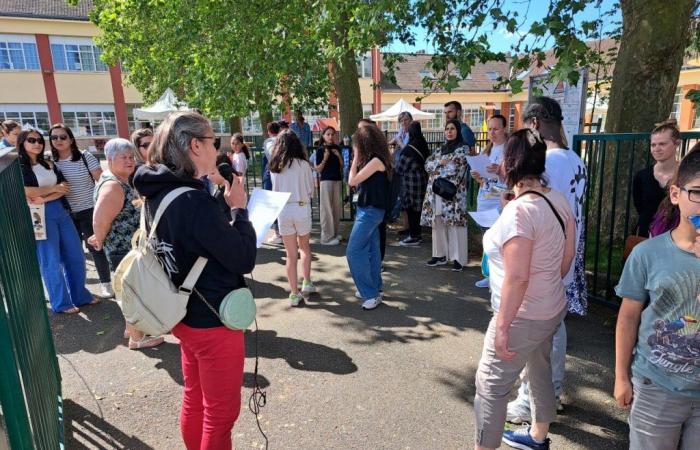 Parents of the Jean-Moulin school in Évreux are mobilizing against a closure