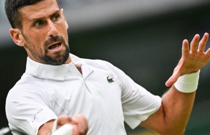 Djokovic achieves a controlled entry